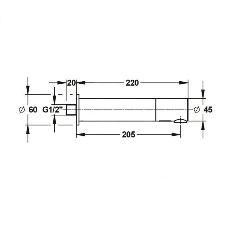 Смеситель для раковины Presto Rizon 52041 хром