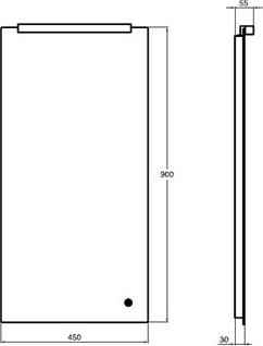 Зеркало Ideal Standard Imagine T419767