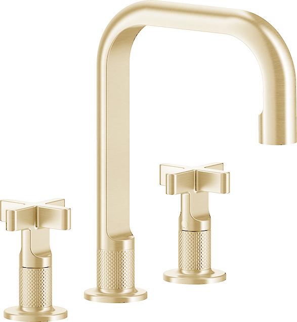 Смеситель для раковины Gessi Inciso 58114#246, золото