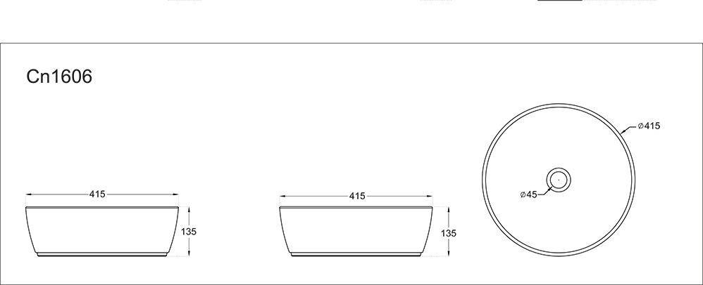 Рукомойник Ceramica Nova Element CN5001