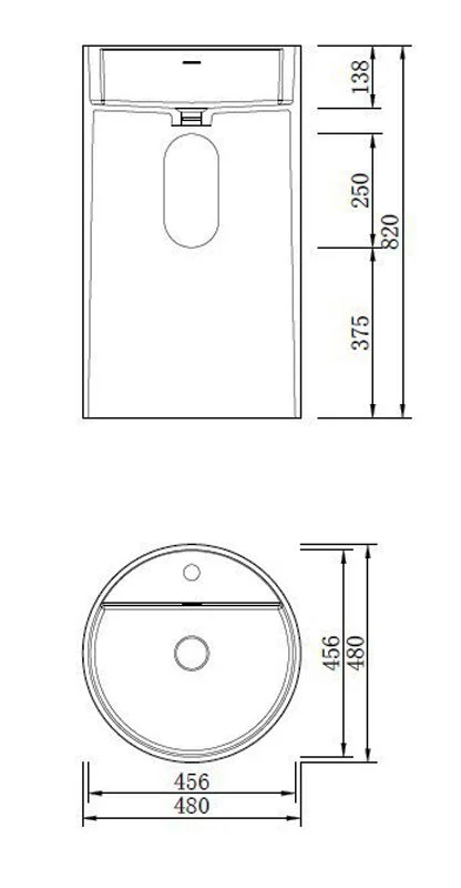 Раковина NTBagno NT607 белый