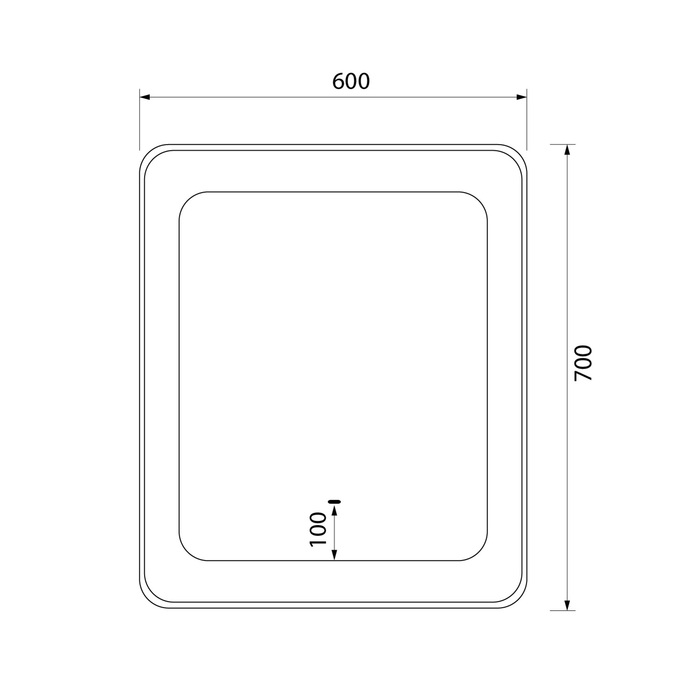 Зеркало Iddis Esper ESP6000i98