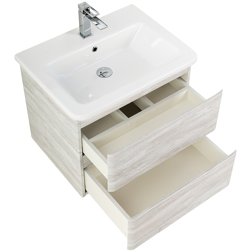 Тумба под раковину BelBagno ALBANO-CER-600-2C-SO-RVB 60 см, Rovere Vintage Bianco