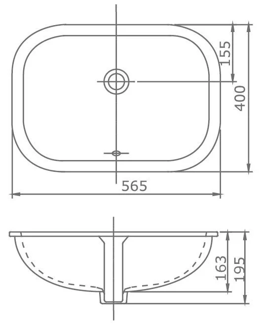 Раковина SSWW CL CL3080 белый