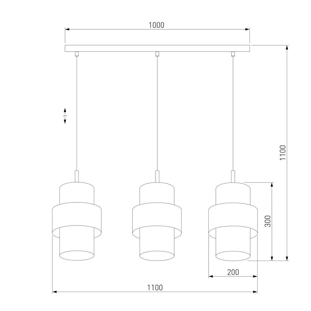 Подвесной светильник TK Lighting 4378 Calisto