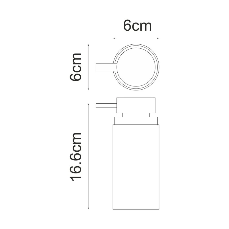 Дозатор для жидкого мыла WasserKRAFT Havel K-7400 K-74991 белый