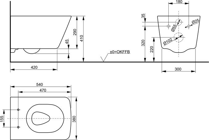 Подвесной унитаз TOTO SP CW532Y