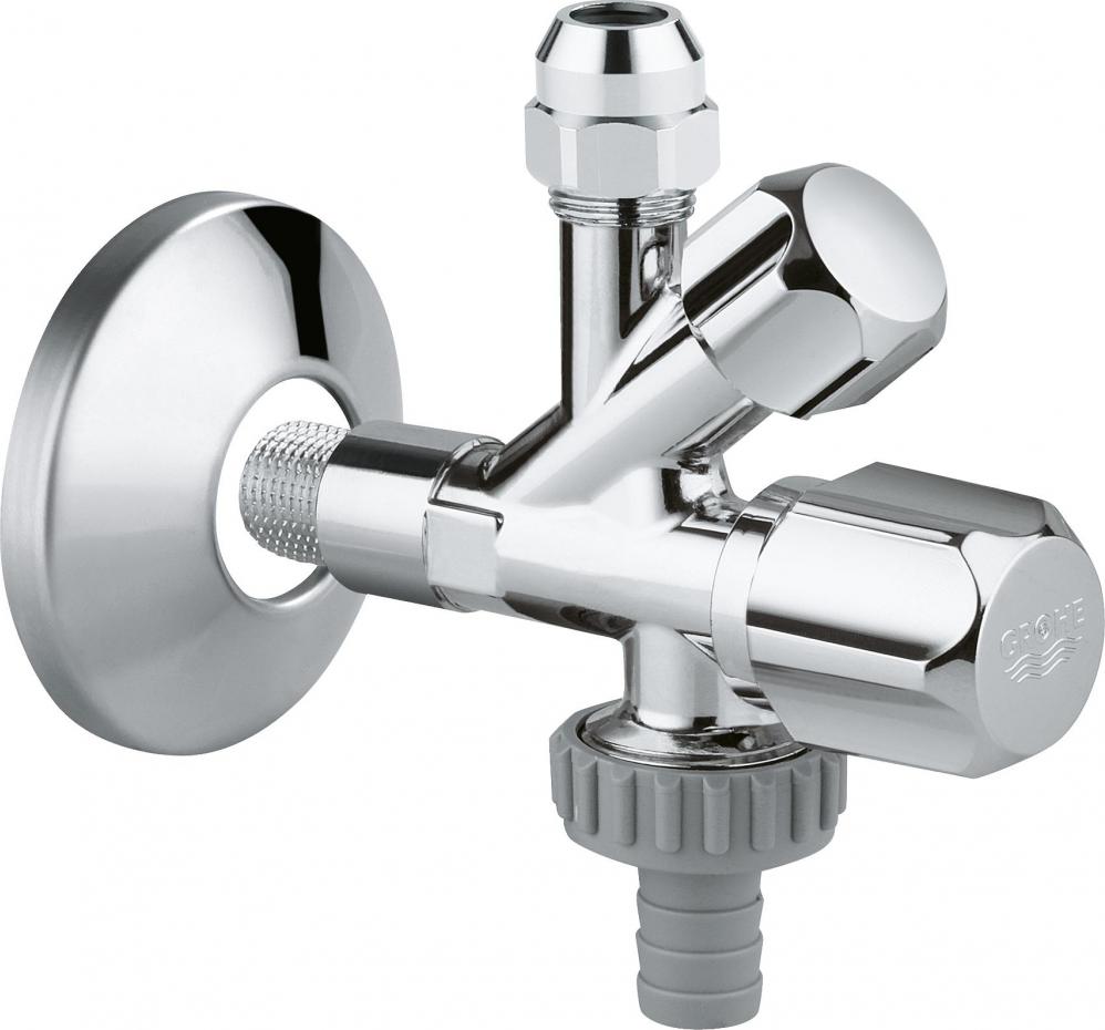 Вентиль Grohe WAS 22033000 комбинированный 3/8"