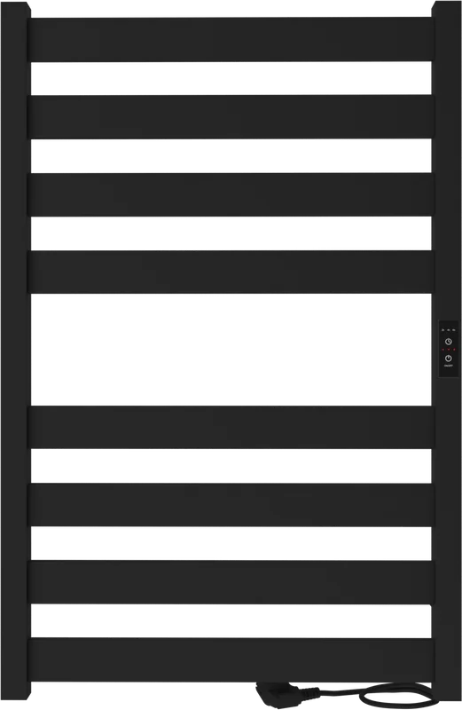 Полотенцесушитель электрический Indigo Oktava Slim 5 LСLOKS5E80-50BRRt черный