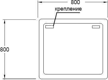 Мебель для ванной Sanvit Мира 90