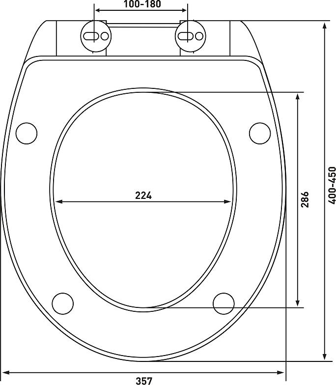 Крышка-сиденье Berges Wasserhaus TOP Slim SO 016003 с микролифтом, белый