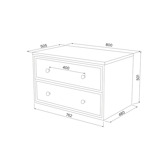 Тумба для ванной Iddis Torr TOR80WMi95K