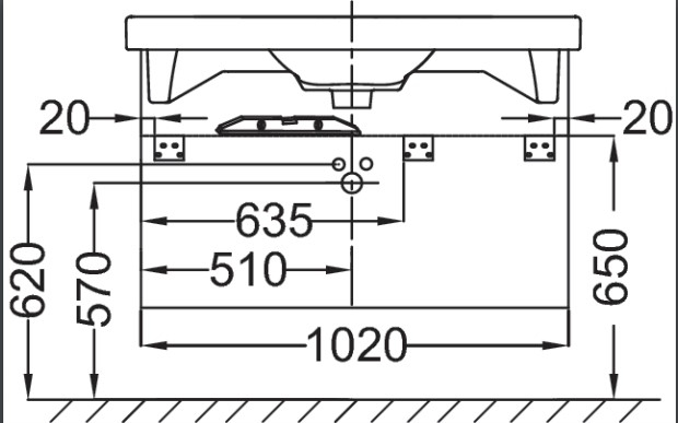 Тумба под раковину 100 см Jacob Delafon Odeon Up EB891RU-J5 белый