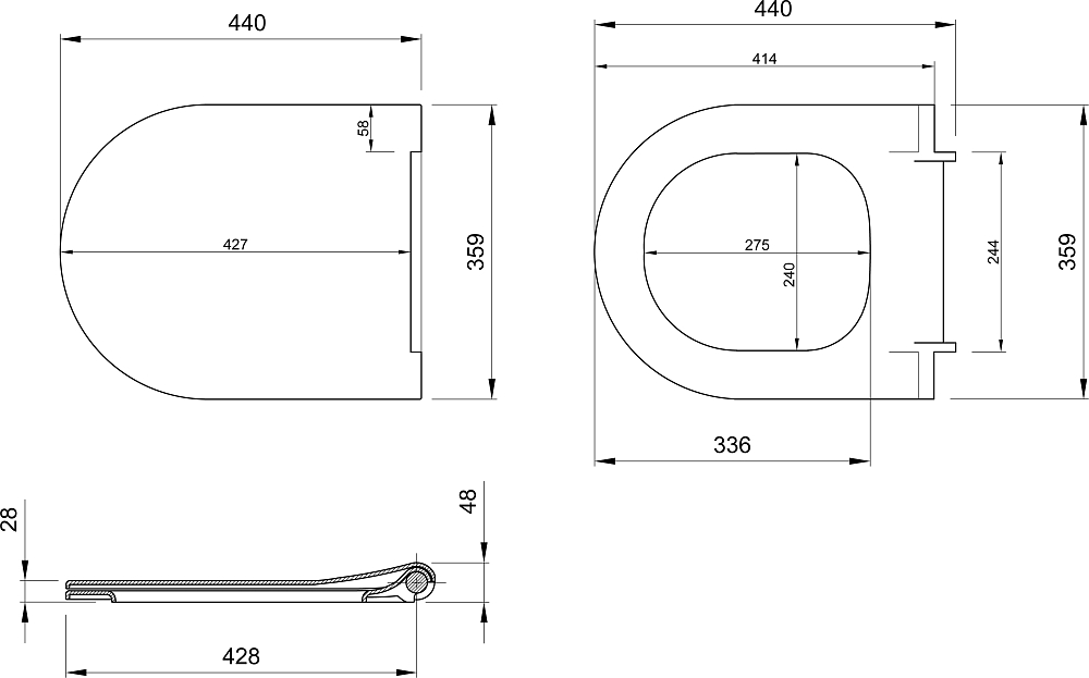 Комплект Унитаз подвесной BOCCHI V-Tondo Rimless 1417-001-0129 белый глянцевый + Крышка A0336-001 с микролифтом, глянцевая белая + Инсталляция STWORKI + Кнопка 230824 белая + Биде + Инсталляция AlcaPlast A105 /1120