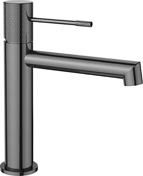 Смеситель для раковины Vincea Desire VBF-1D1GM, вороненая сталь