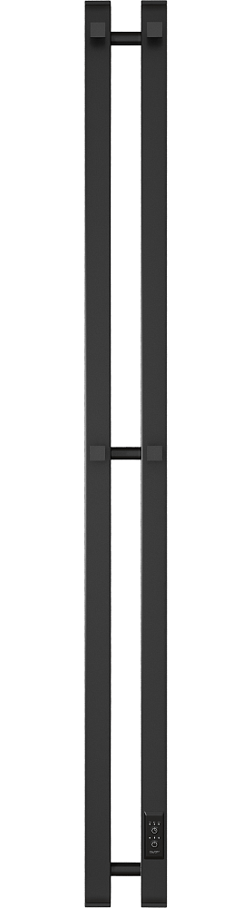 Полотенцесушитель электрический Ewrika Пенелопа P2 120х11, черный