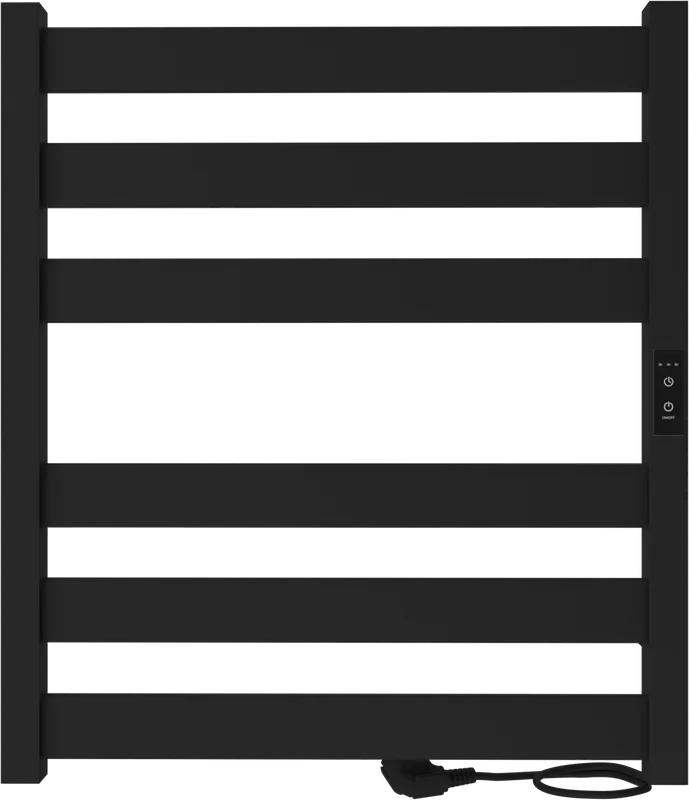 Полотенцесушитель электрический Indigo Oktava Slim 5 LСLOKS5E60-50BRRt черный