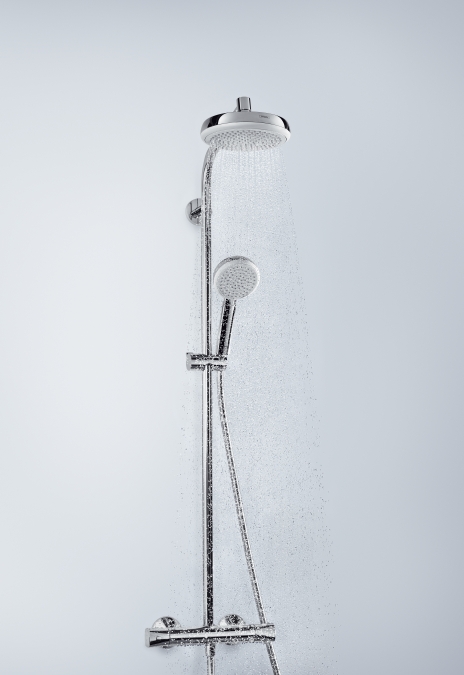 Душевая стойка Hansgrohe Crometta 160 1 Jet 27264400 с термостатом