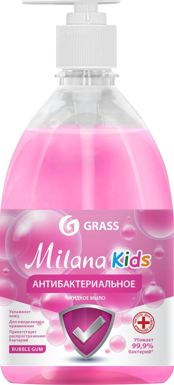 

Жидкое мыло Grass Milana антибактериальное BubbleGum 500 мл, Milana