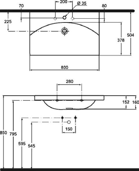 Раковина Ideal Standard Daylight K072701