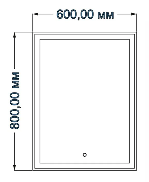 Зеркало Loranto Стиль CS00058006 белый