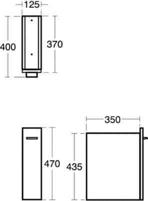 Боковой шкафчик 13 см Ideal Standard Daylight K2224HG белый лак