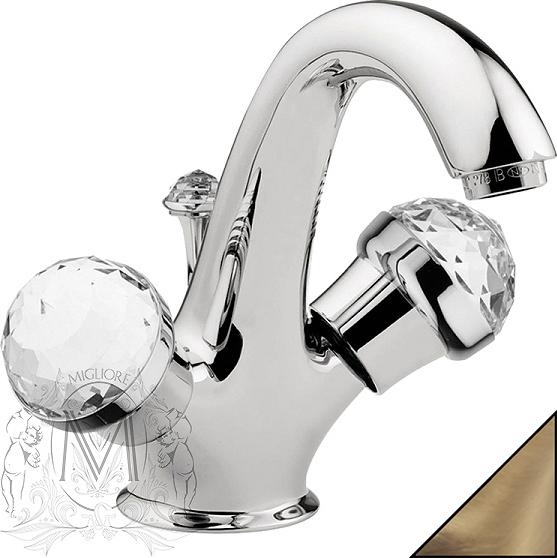 Смеситель Migliore Axo Swarovski ML.AXO-634F Br для раковины