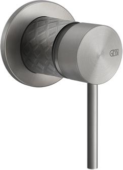 Смеситель для душа Gessi 316 Intreccio 54119#239, steel brushed