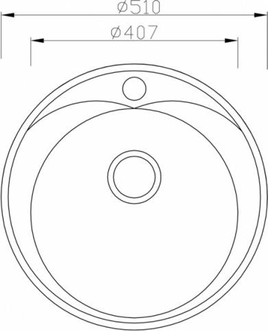 Кухонная мойка Zorg Inox RX 51х51х20,5 ZR-510/205 (уцененный товар)