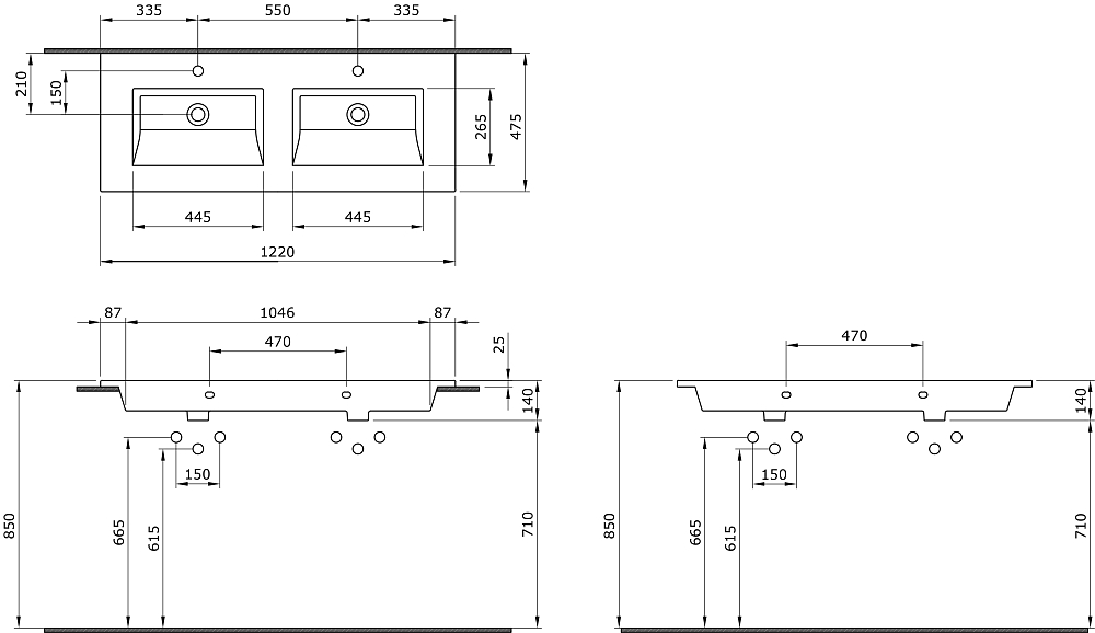 Раковина Bocchi Milano 1111-001-0132 белый