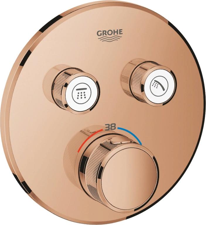 Термостат Grohe Grohtherm SmartControl 29119DA0 тёплый закат, глянец