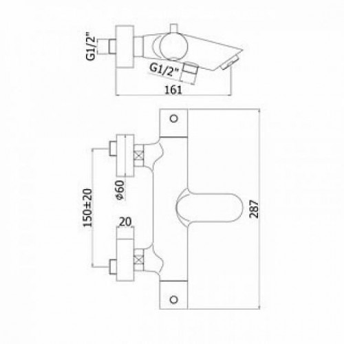 Смесители для ванны с душем Paffoni Light LIQ022HGSP золото