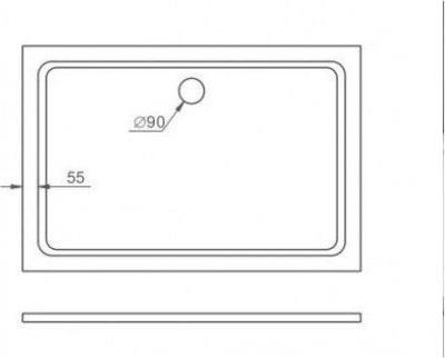 Душевой поддон Gappo G591.8.8012