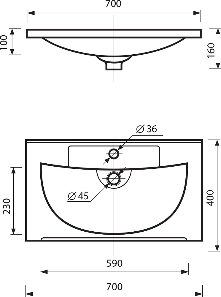 Карниз для ванны grekon