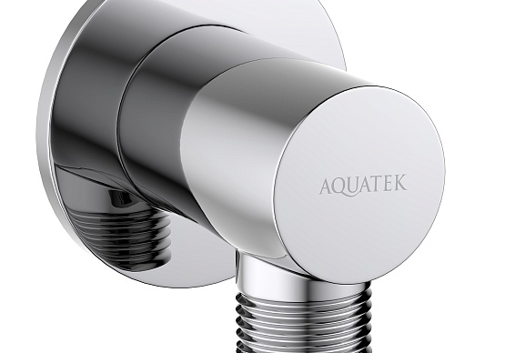 Шланговое подсоединение Aquatek AQ2456CR хром