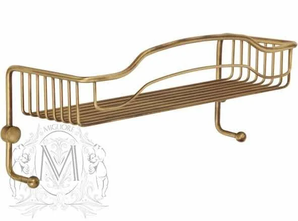 Полка Migliore Complementi 22027 бронза