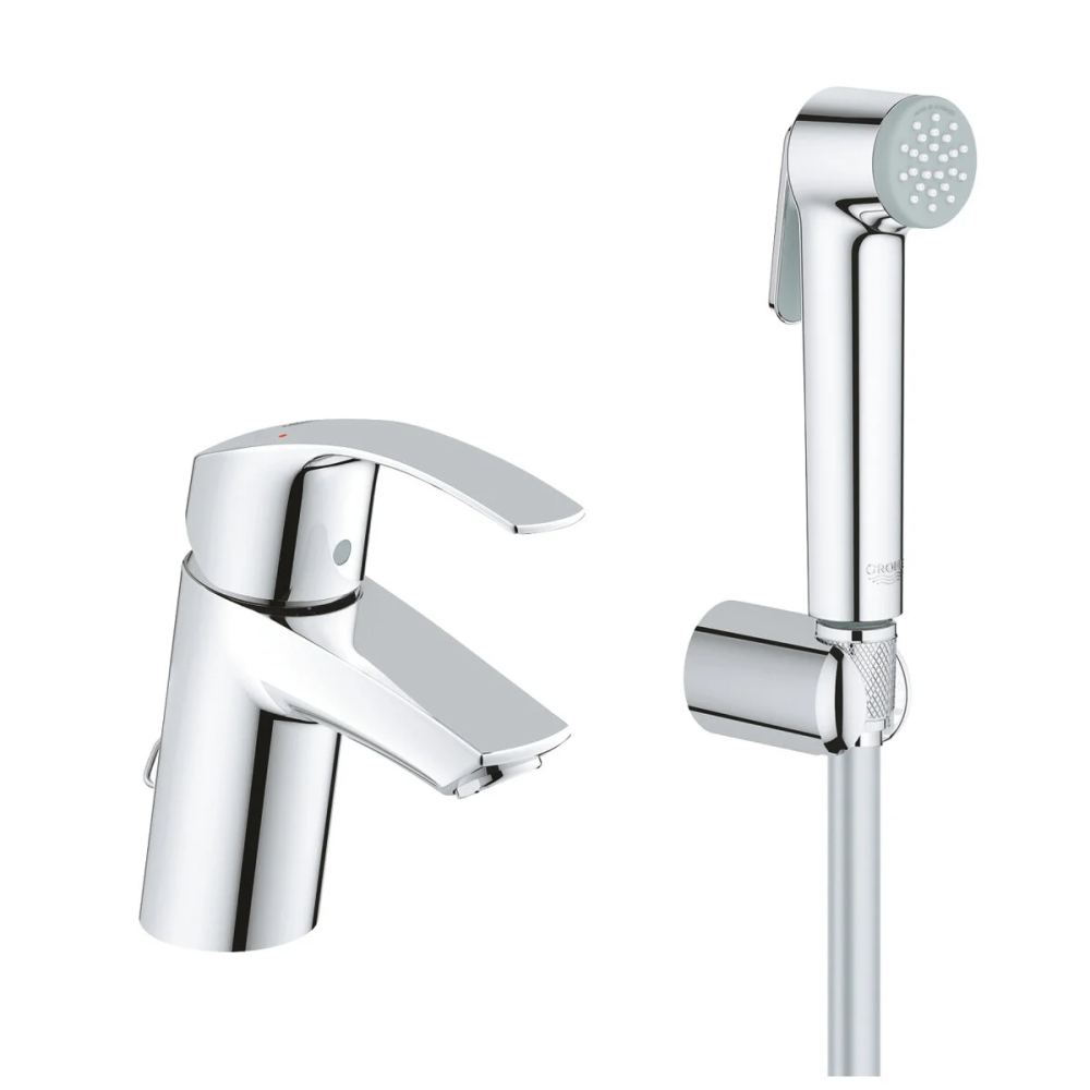 Смеситель для раковины Grohe Eurosmart New 23124002 хром