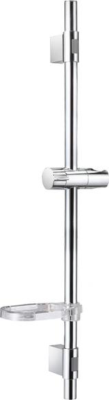 Душевая штанга Iddis Shower Bar TSH65SDi17 с мыльницей, хром