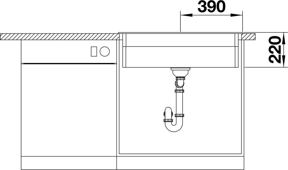 Кухонная мойка Blanco Etagon 8 525302 бетон