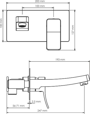 Смеситель WasserKRAFT Aller 10630 для раковины