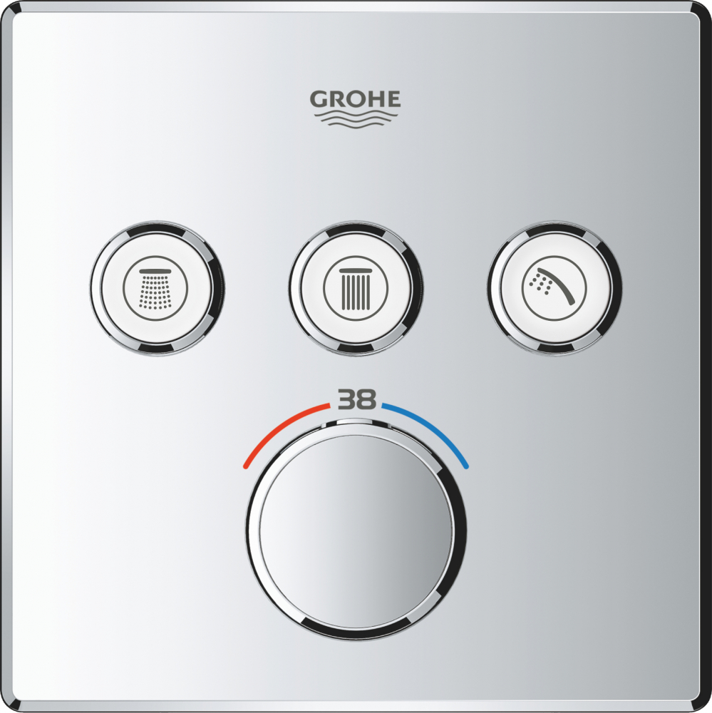 Термостат Grohe Grohtherm SmartControl 29126000 для ванны с душем