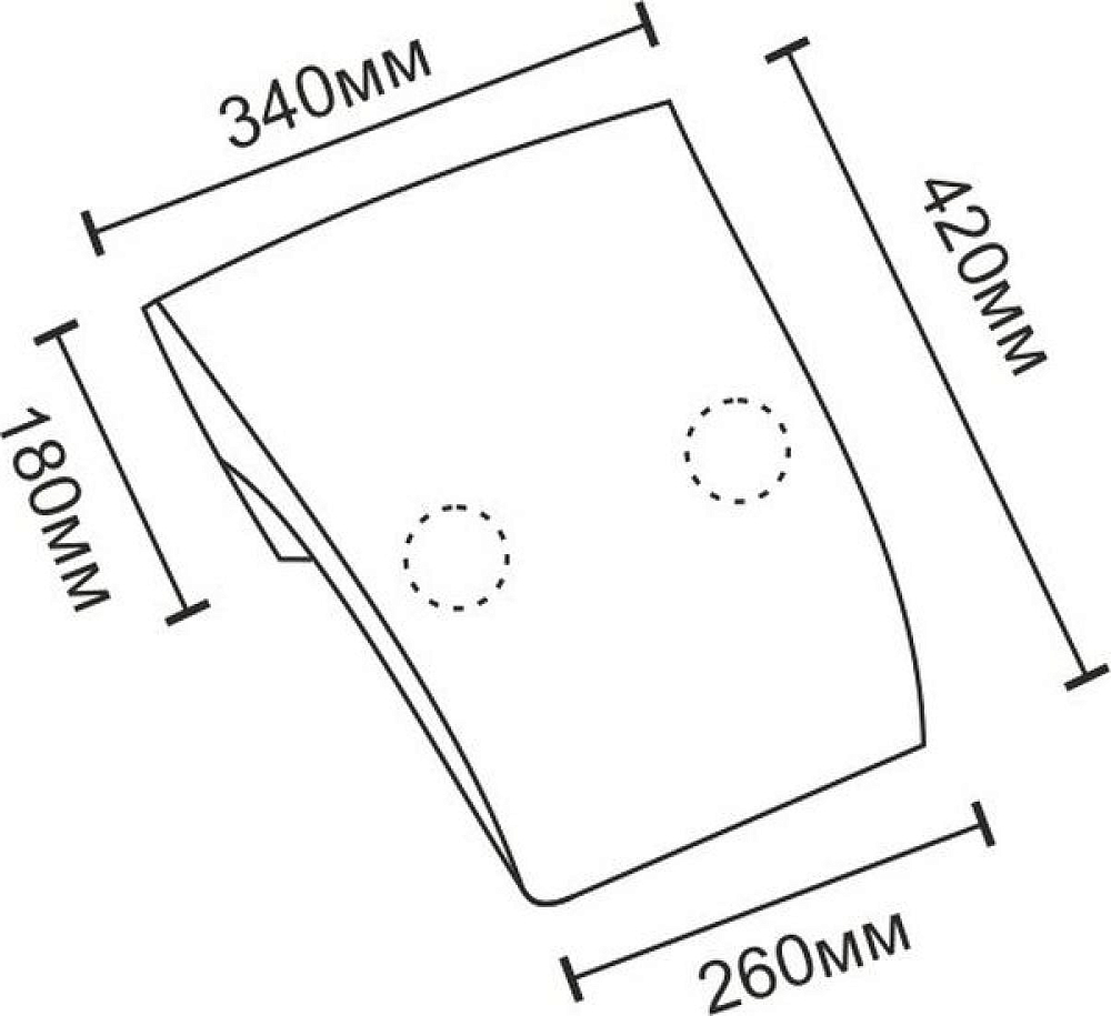 Подголовник для ванны Royal Bath X21-W, белый