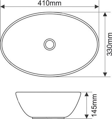 Раковина Comforty 46 7138 00004148153, белый