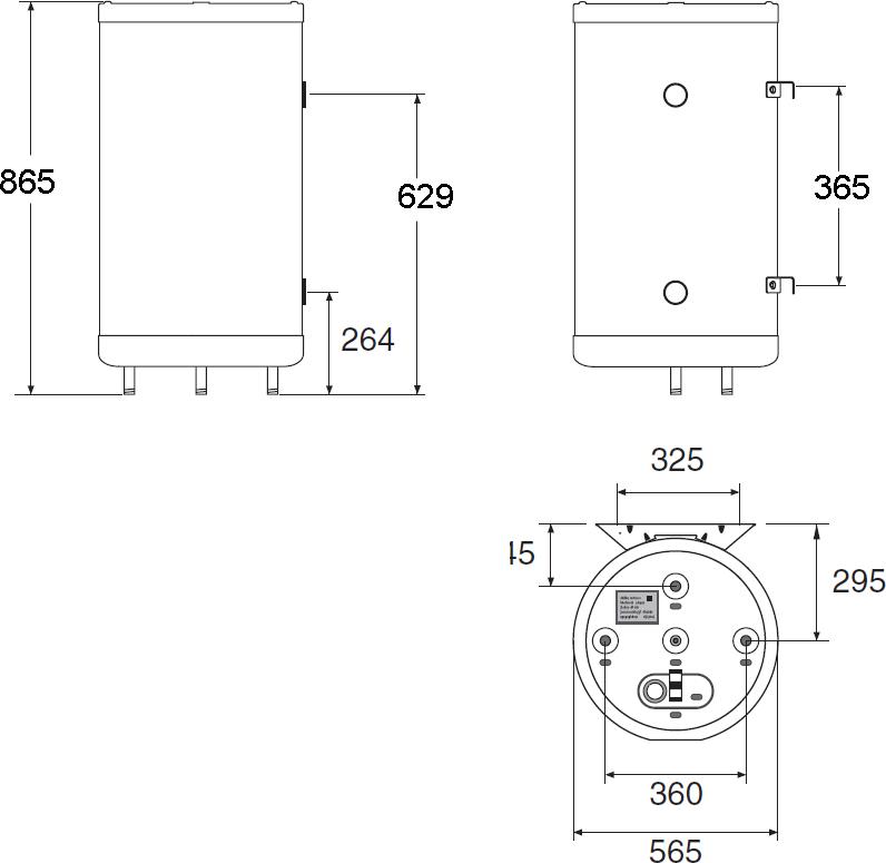 Водонагреватель ACV SMART LINE STD 100L