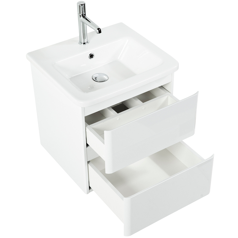 Тумба под раковину BelBagno ALBANO-CER-500-2C-SO-BL 50 см, Bianco Lucido