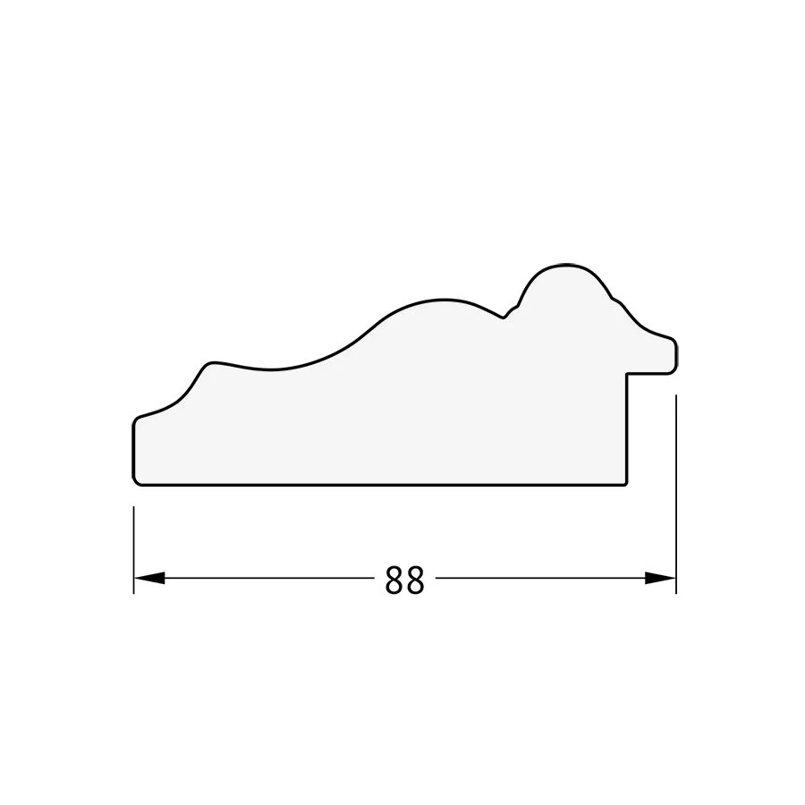 Зеркало Evoform Definite Floor BY 4105 бронза