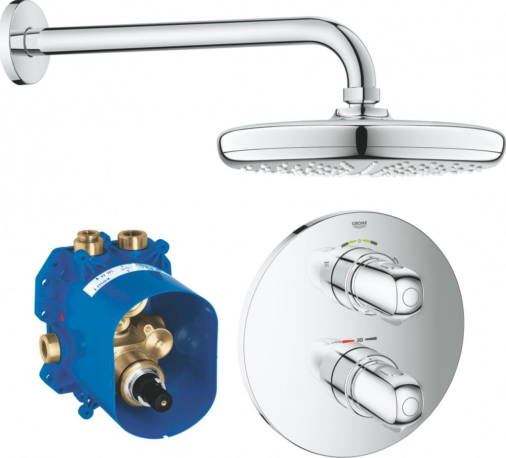 Душевой комплект Grohe Grohtherm 1000 34582001 с внутренней частью