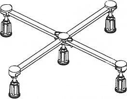 Ножки для душевого поддона Mauersberger 5302000002