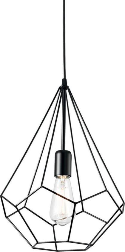 Подвесной светильник Ideal Lux Ampolla-3 SP1 Nero 148175