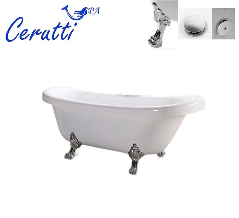 Акриловая ванна Cerutti Spa CT9322 белый